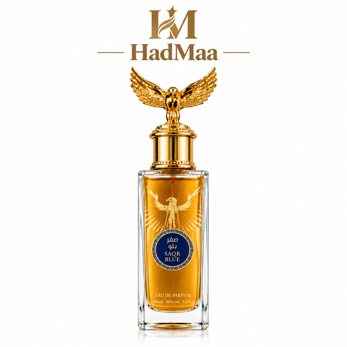 Saqr Blue Eau de Parfum 100ml | Luxury Signature Fragrance – HadMaa